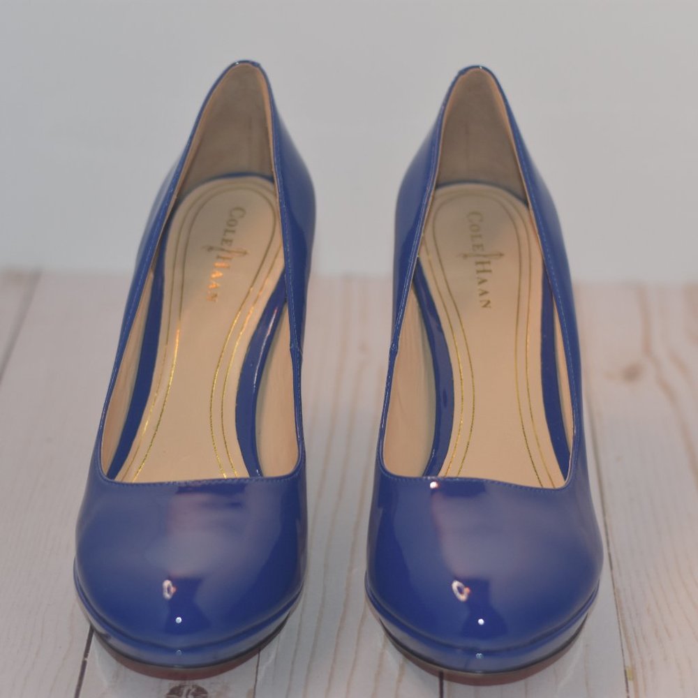 Cole Haan Patent Leather Stiletto Size 7.5 - Picture 1 of 4